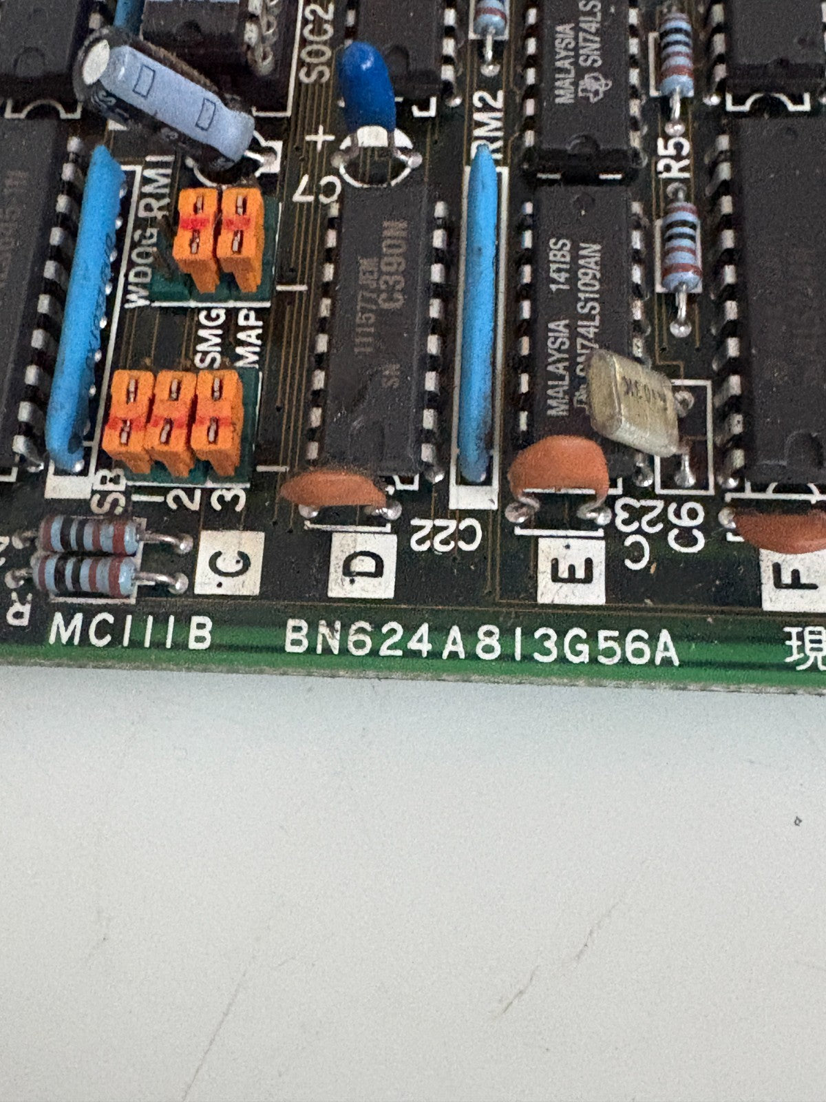 MITSUBISHI PC BOARD MC111B BN624A813G56A