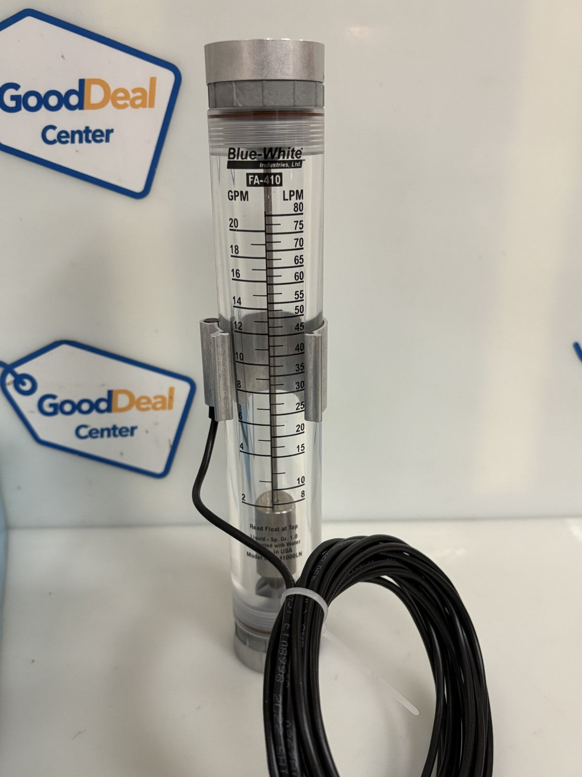 BLUE-WHITE FLOWMETER FA-41000LN-12