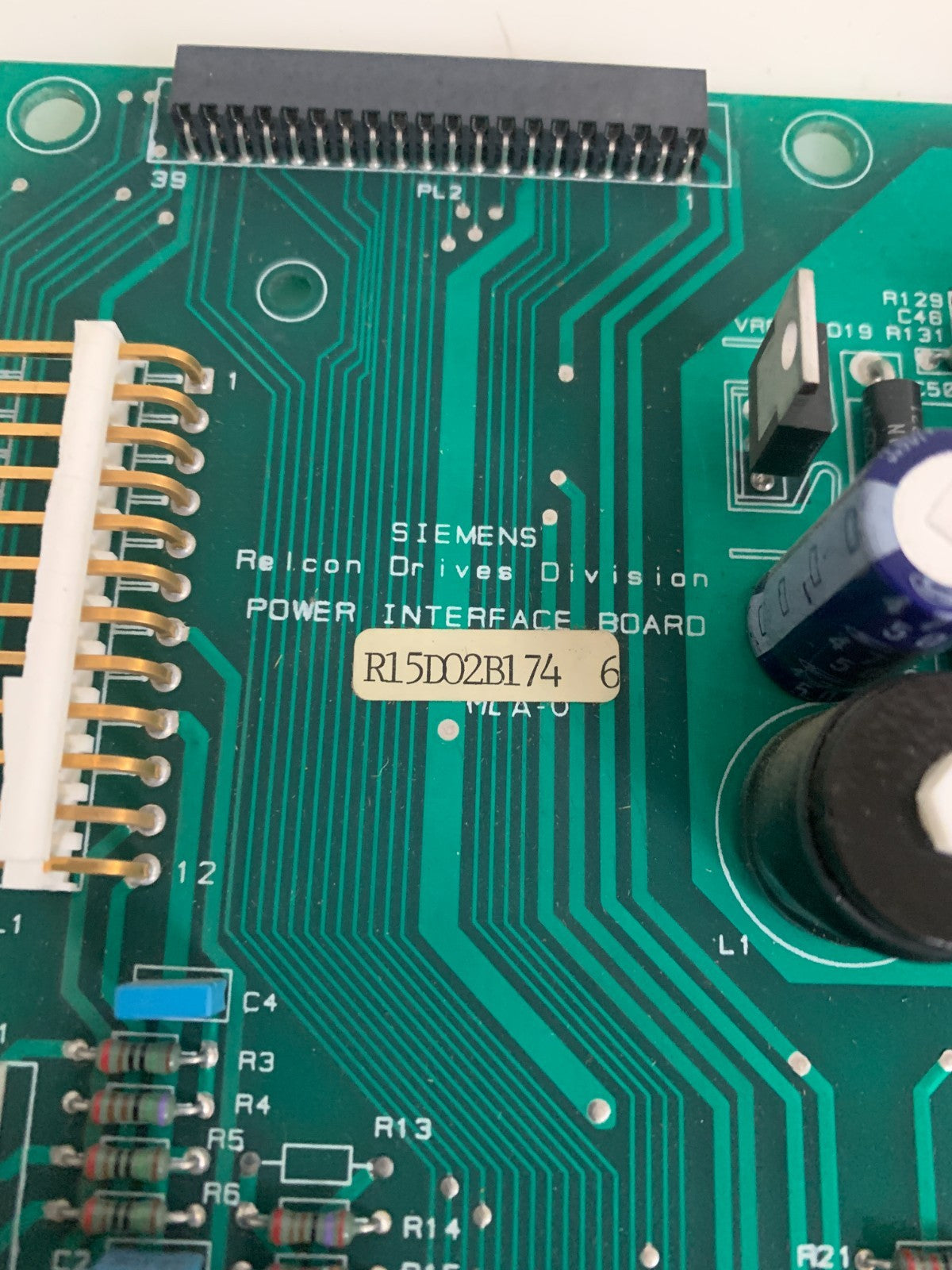 SIEMENS POWER INTERFACE BOARD R15D02B174 D6