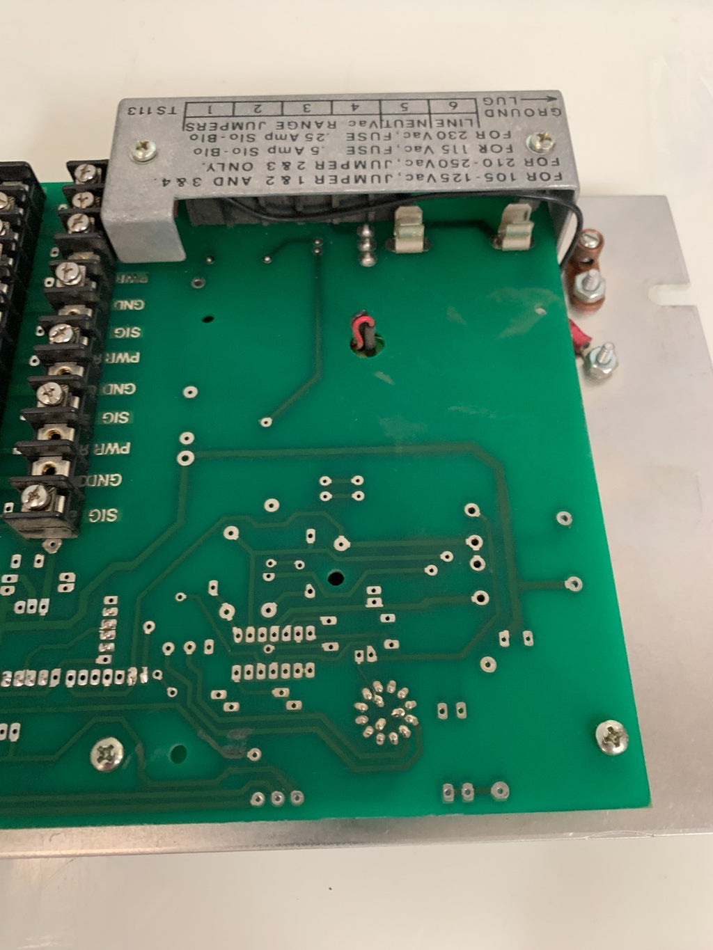 MECHANALYSIS CONTROL CENTER - IRD MODEL 1033 W/CIRCUIT BOARD PCB 31901 D