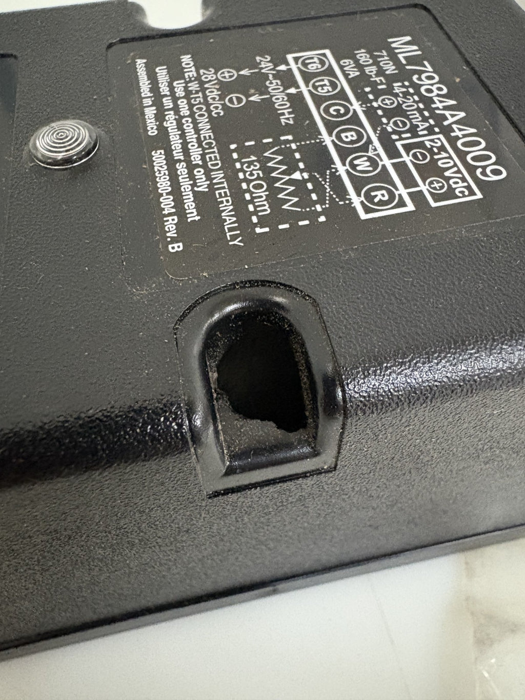 HONEYWELL COUPLED VALVE ACTUATOR ML7984A40093