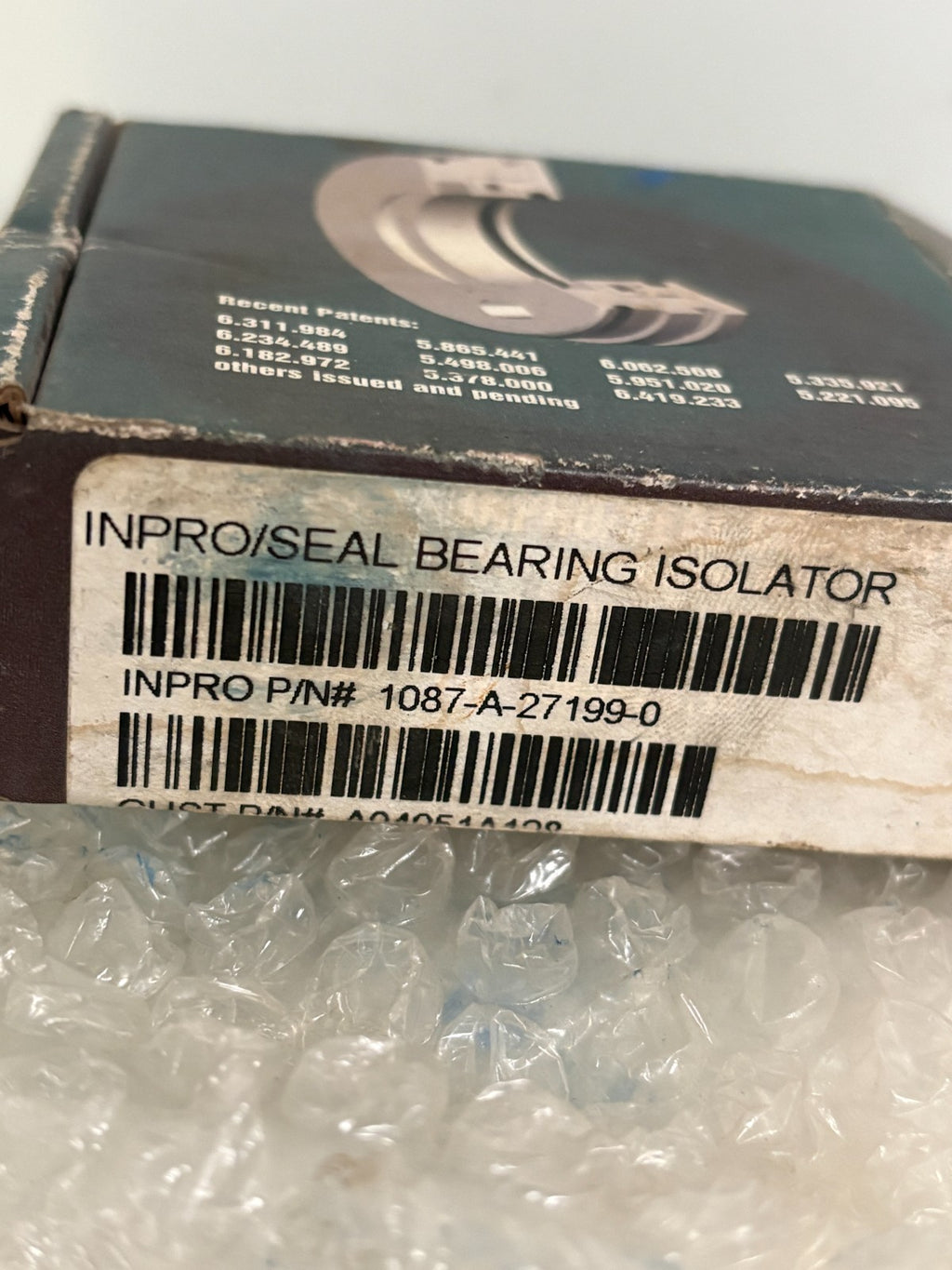 IMPRO SEAL BEARING INSULATOR 1087-A-27199-0
