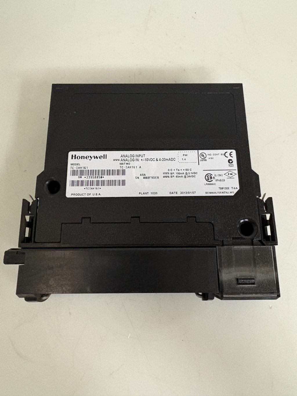 HONEYWELL ANALOG INPUT TC-IAH161 A