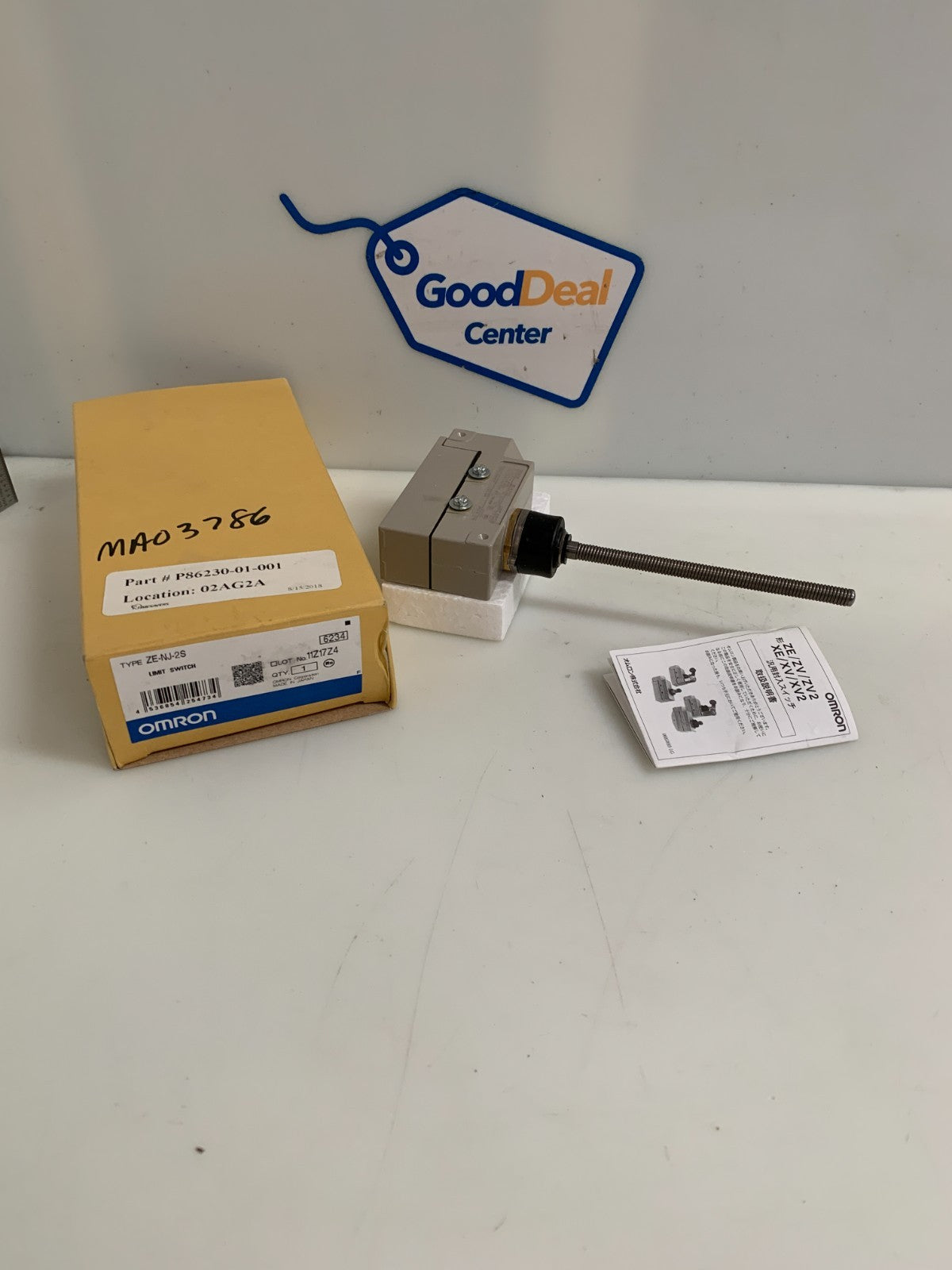 OMRON LIMIT SWITCH ZE-NJ-2S