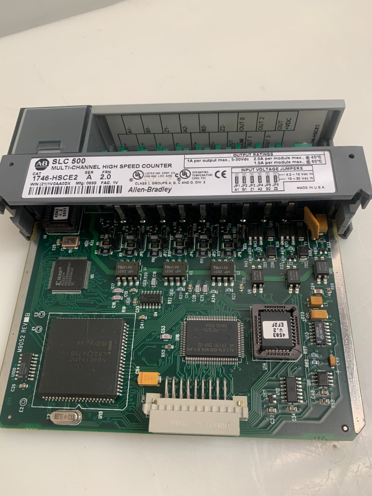 ALLEN BRADLEY   SLC 500  Multi Channel High Speed Counter  1746-H5CE2  A  2.0