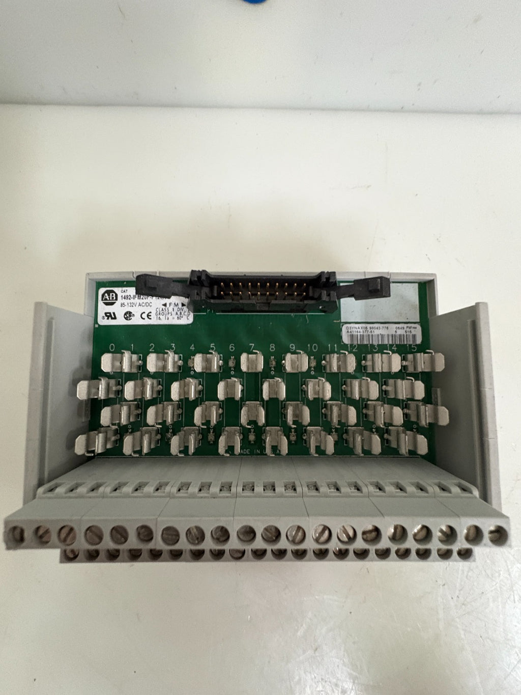 ALLEN BRADLEY 20 PT FUSIBLE INTERFACE MODULE 1492-IFM20F-F120-2 A