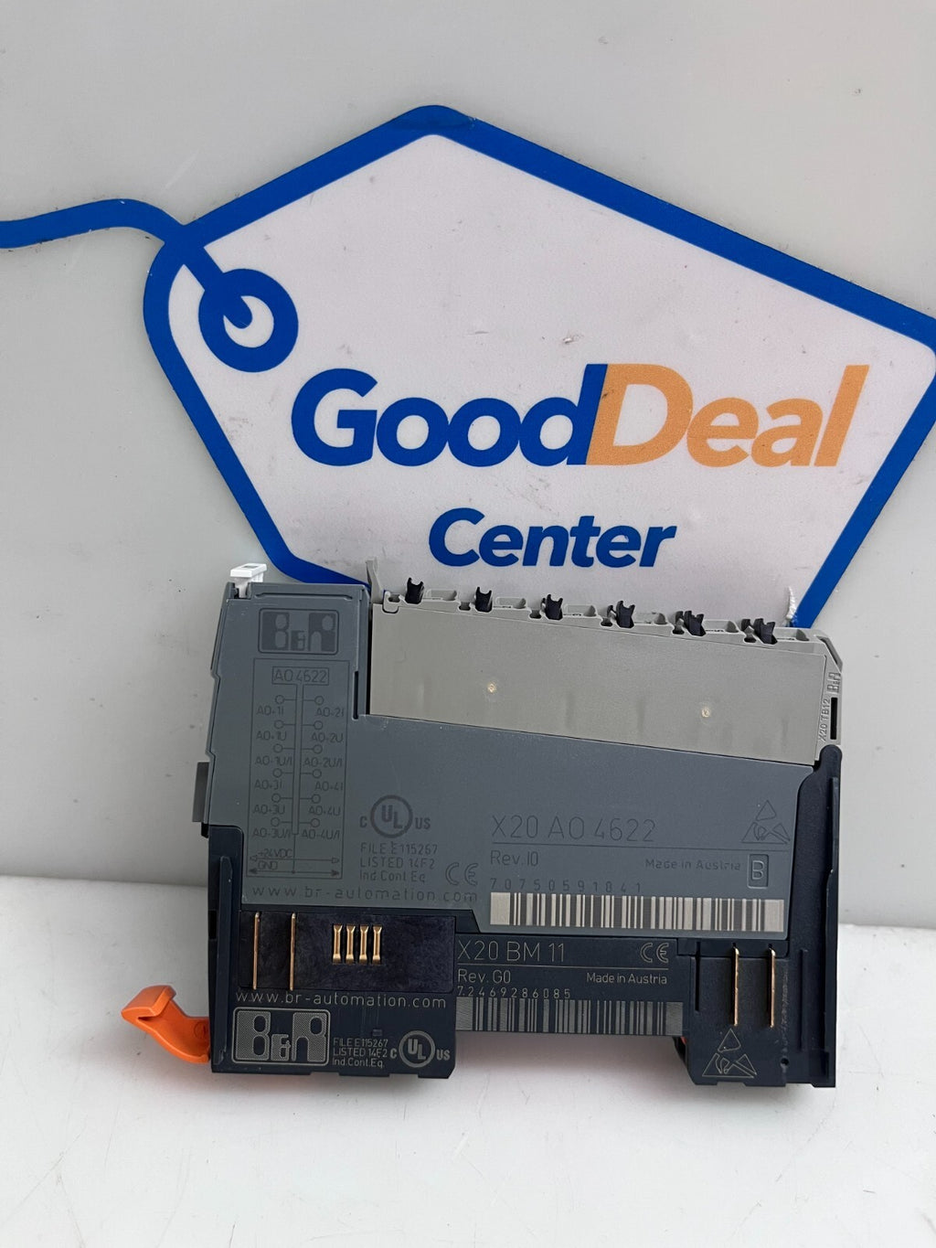 B&R X20AO4622 Output Slice Module Rev.10 (G0)