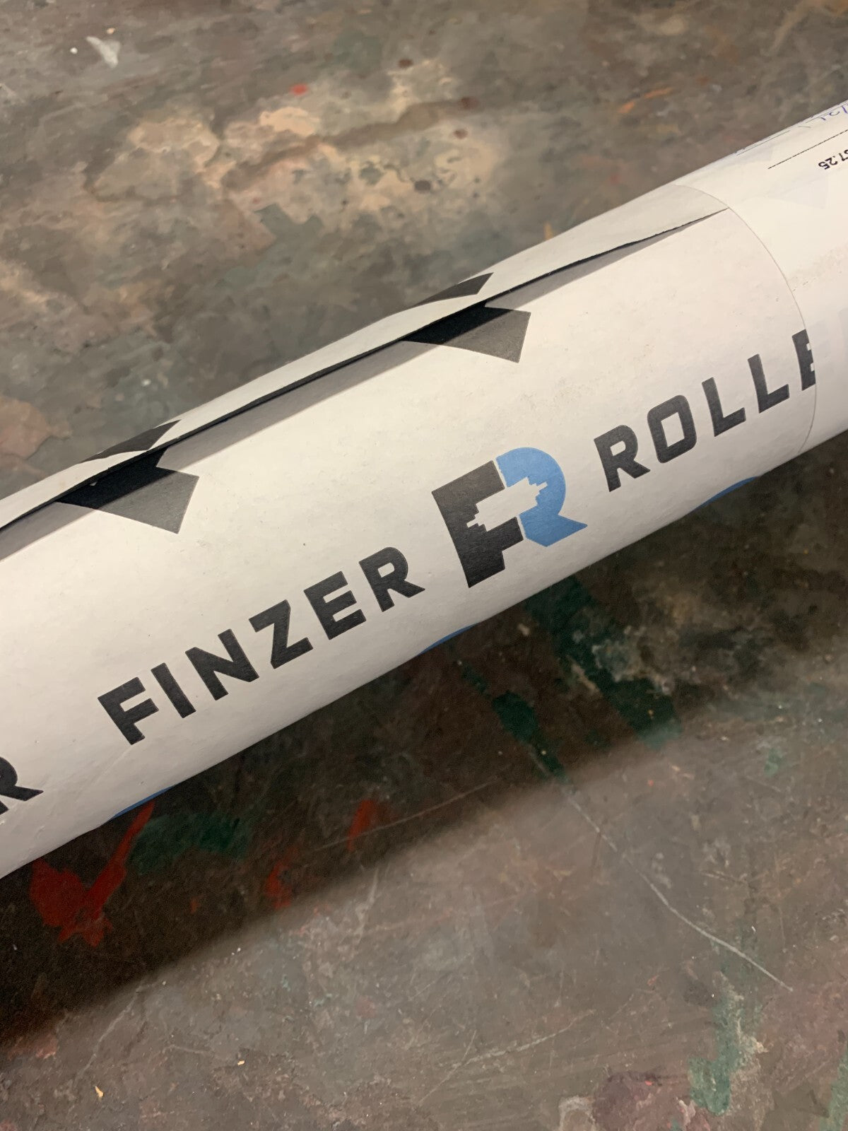 FINZER ROLLER BLACK RUBBER DOMA-RR03 9003535  NEW IN WRAP1