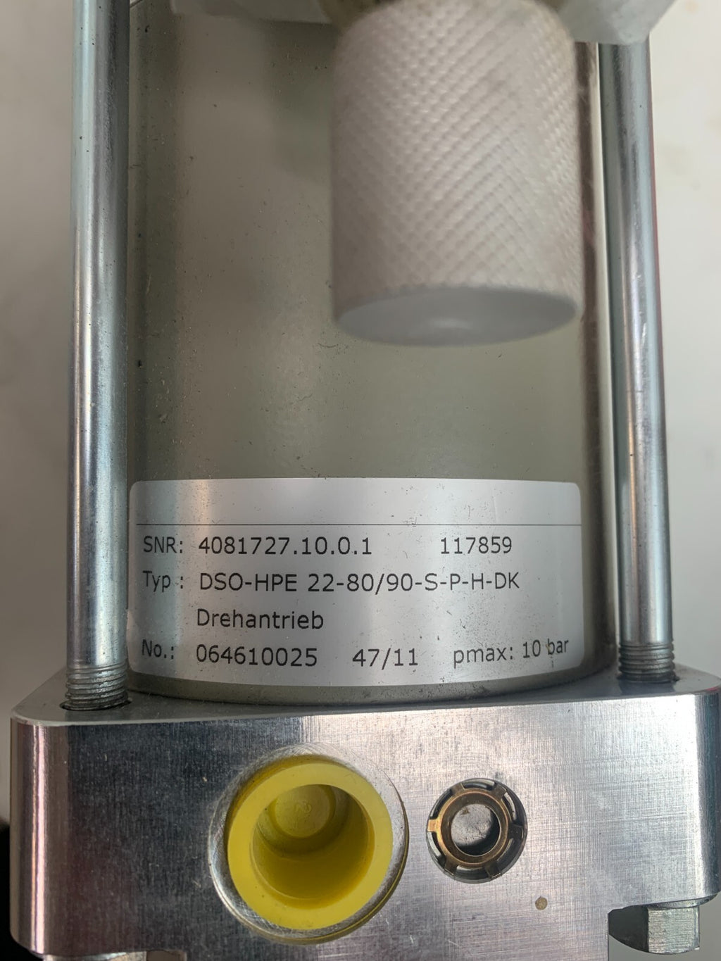 DSO-HPE 22-80/90-S-P-H-DK  Drehantrieb Drumag (Rotaty Actuator)3