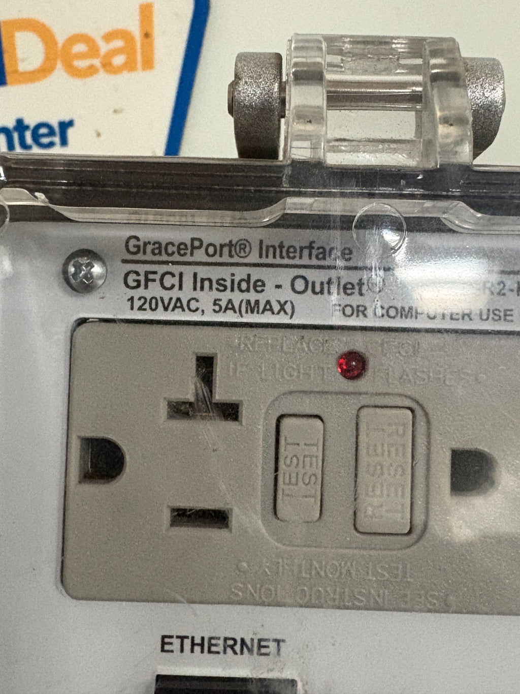 GRACE PORT ETHERNET PANEL INTERFACE CONNECTOR P-R2-K3RF0