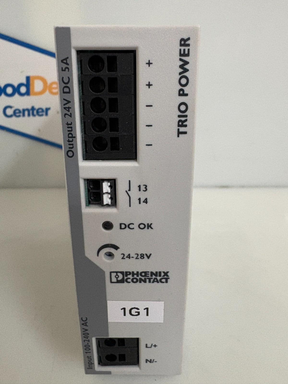 PHOENIX CONTACT POWER SUPPLY TRIO-PS-2G/1AC/24DC/5