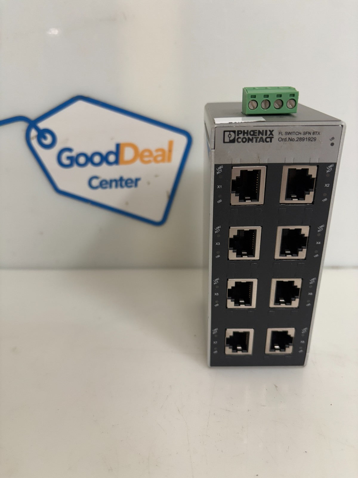 PHOENIX CONTACT 8 PORT ETHERNET SWITCH 2891929 FL SWITCH SFN 8TX