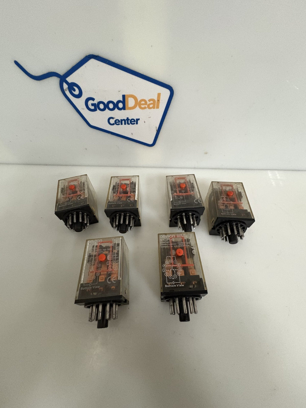 LOT OF 6 OMRON CONTACT RELAY MK3P5-S
