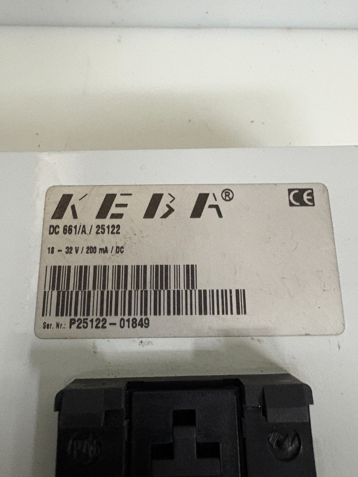 KEBA CONTROL INTERFACE BOARD DC 661/A/25122 