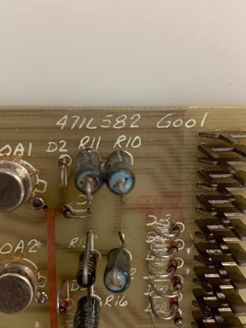 GENERAL ELECTRIC FANUC ANALOG TAPER PERIPHERY CARD "A" 471L582 G001