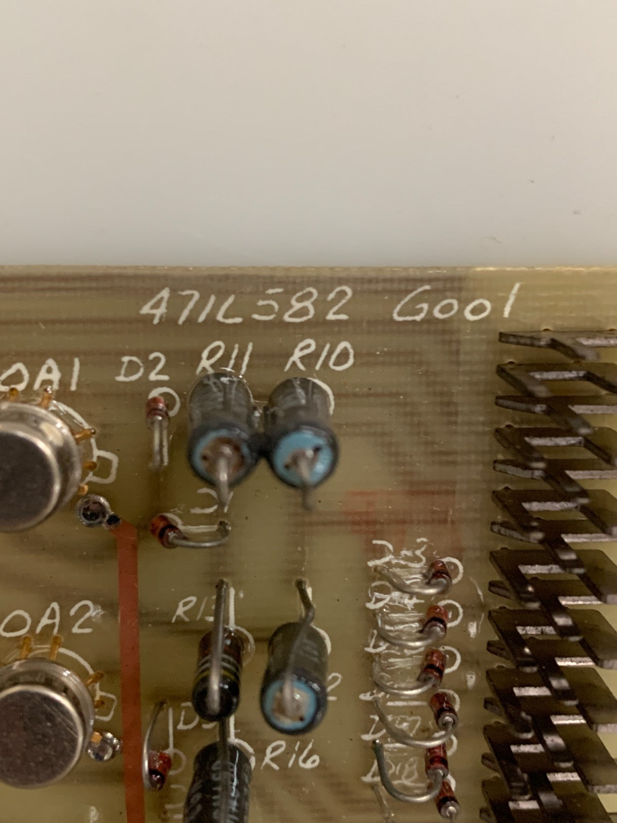 GENERAL ELECTRIC FANUC ANALOG TAPER PERIPHERY CARD "A" 471L582 G001