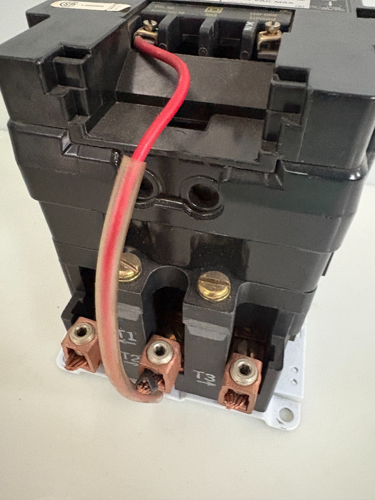 SQUARE D MOTOR STARTER SIZE 3 600V SEO 2
