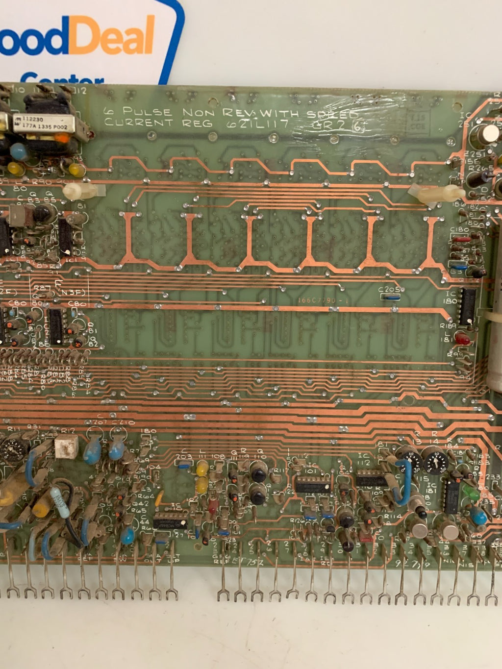 GE FANUC 6 PULSE NON REV WITH SPEED CURRENT REG 621L117 GR 2 "6"2