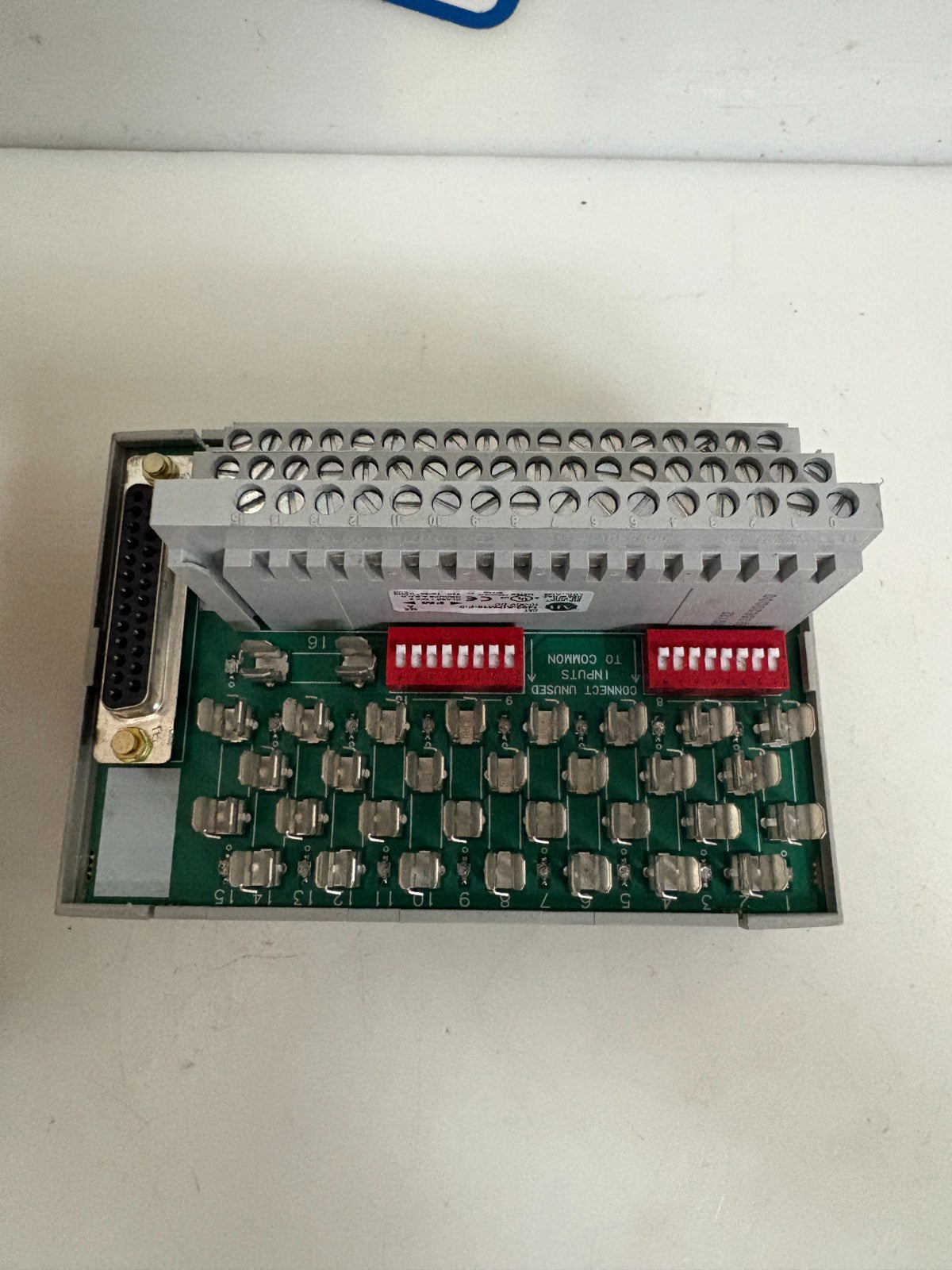 ALLEN BRADLEY 16 INPUT CHANNEL FUSIBLE ANALOG INTERFACE MODULE 1492-AIFM16-F-3