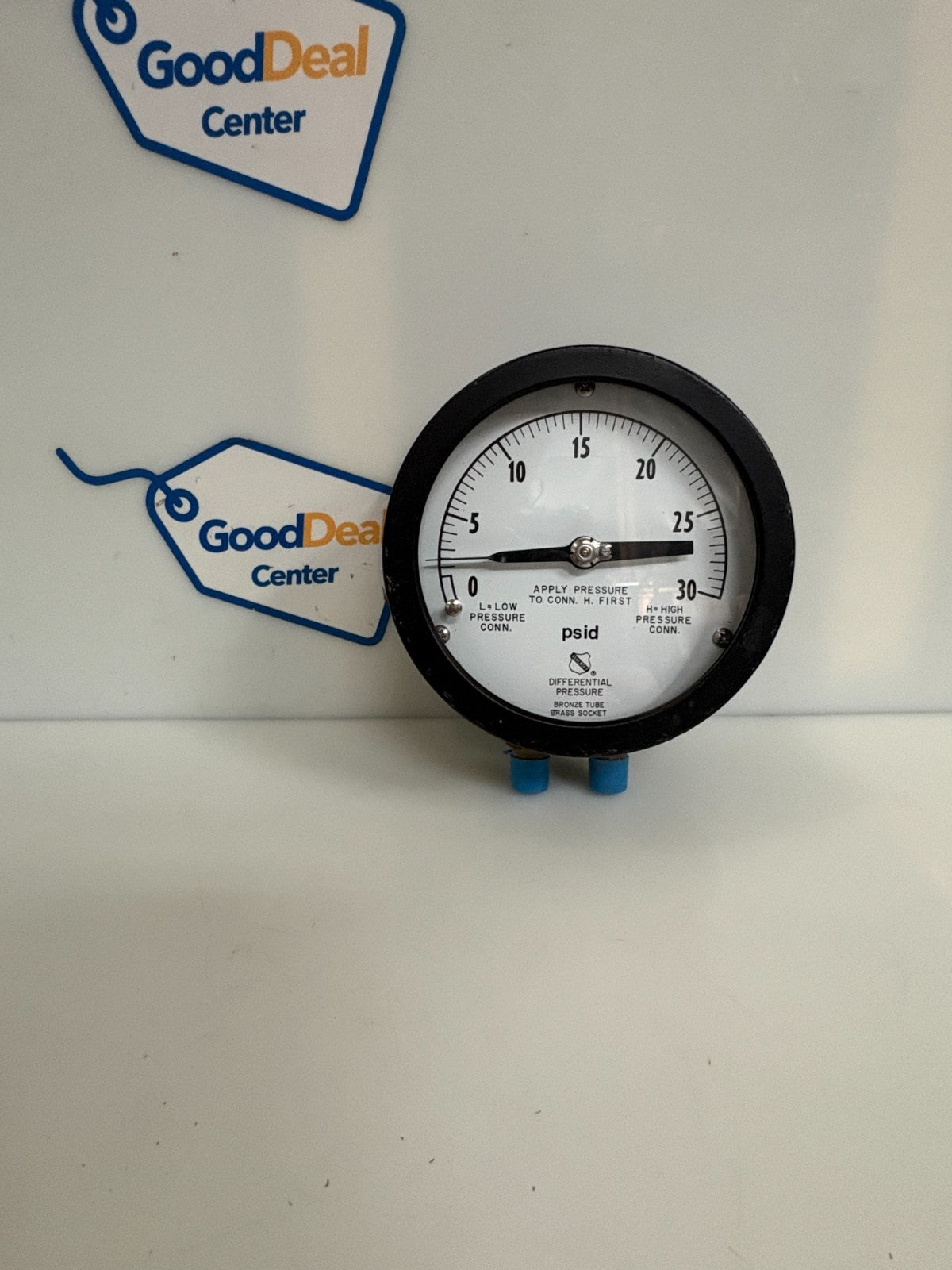 ASHCROFT 0-30 PSI DIFFERENTIAL PRESSURE GAGE 