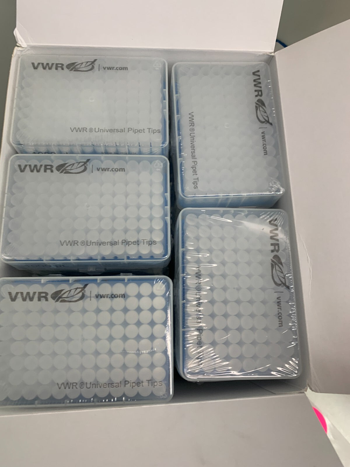 VWR 76322-154 Universal Pipet Tips 1000µl 96 10x96