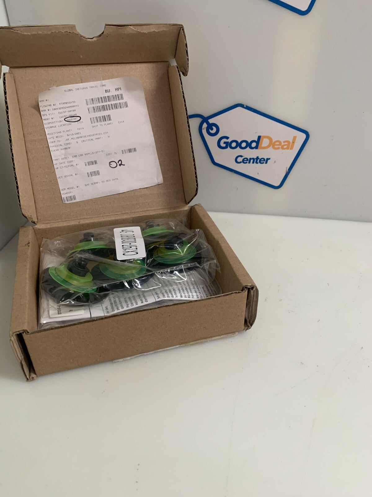 (NEW 5 IN BOX) HP SCITEX NIPPLE CW 197-00180