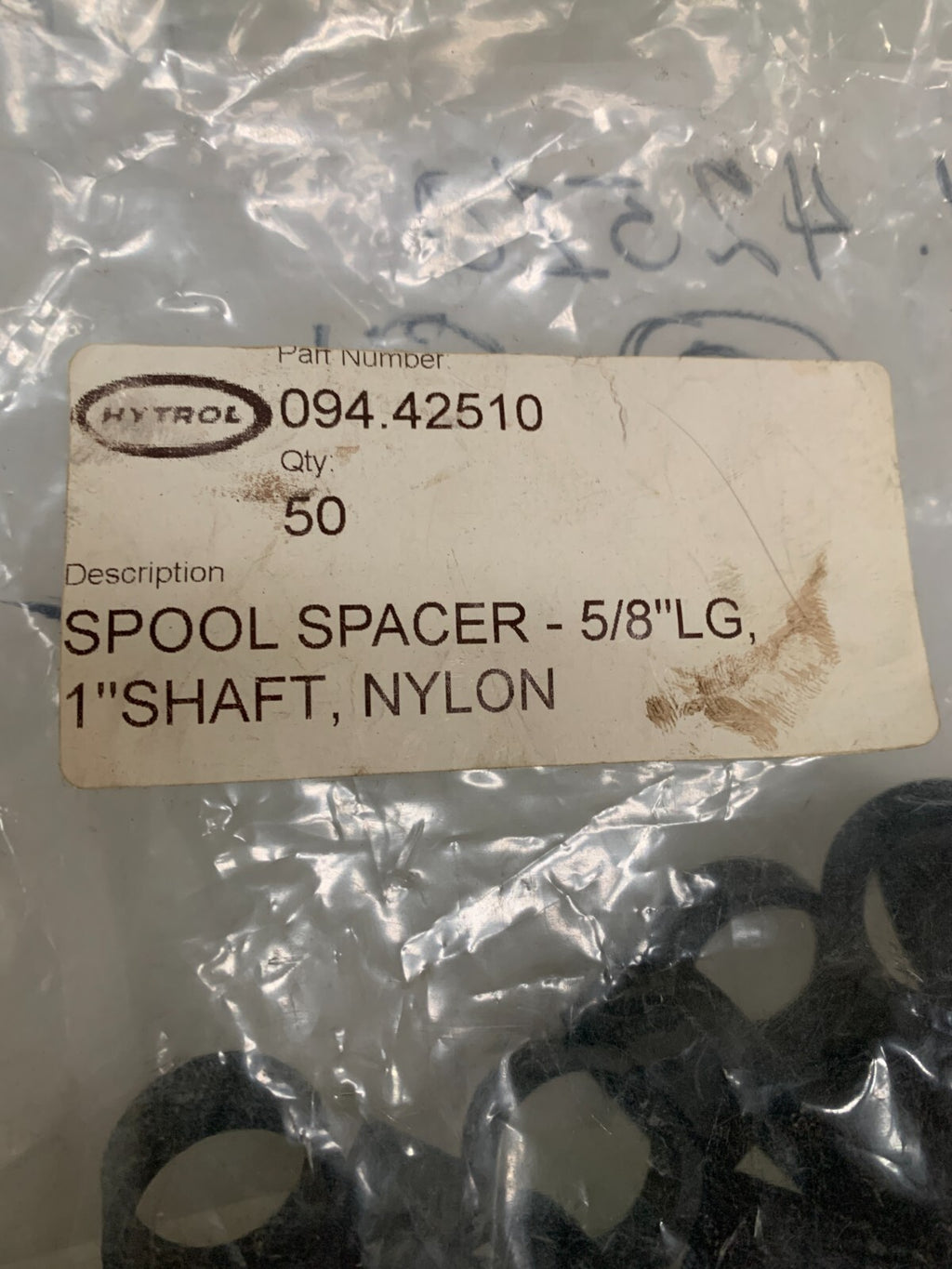LOT OF 32  HYTROL SPOOL SPACER 5/8" 094.425102
