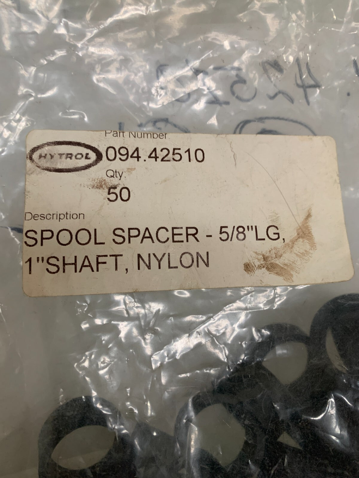 LOT OF 32  HYTROL SPOOL SPACER 5/8" 094.425102