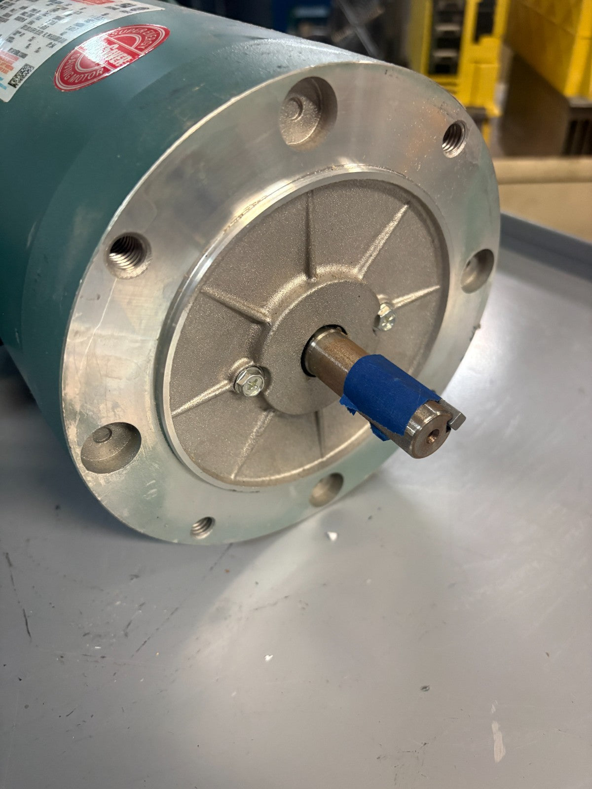 LEESON WATTSAVER 1HP PREMIUM MOTOR MODEL C6T17FC132E CAT #114638.004