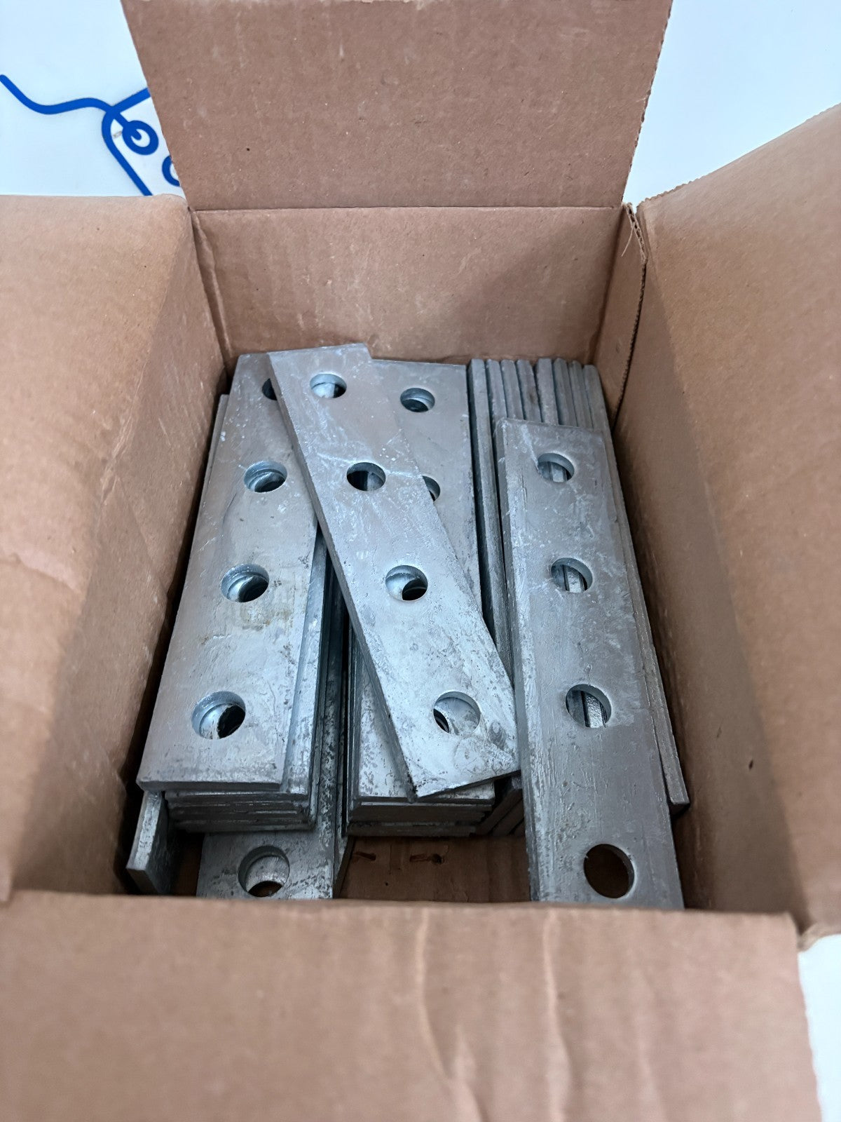 ABB THOMAS & BETTS SUPERSTRUT FLAT PLATE FITTING X207HDGC 25 PER BOX3