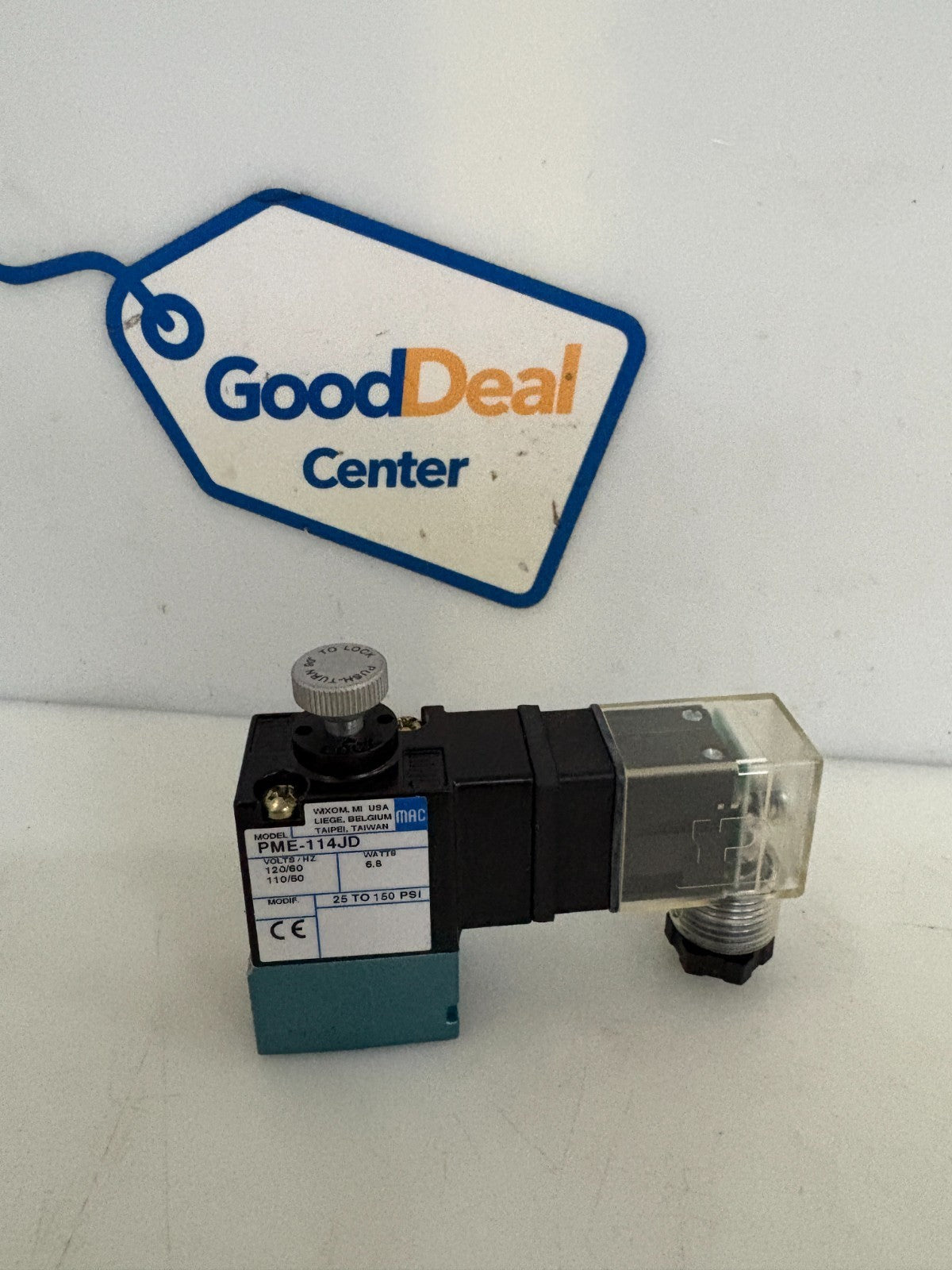 MAC SOLENOID VALVE PME-114 JD 0