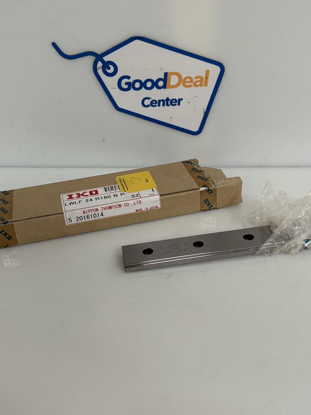IKO LINEAR SLIDE RAILS LWLF 24 R160 BP