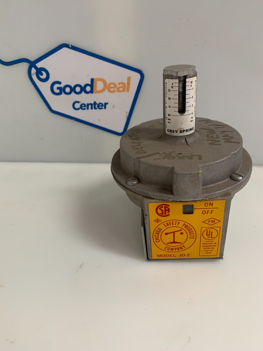ANTUNES CONTROLS JD-2 PRESSURE SWITCH0