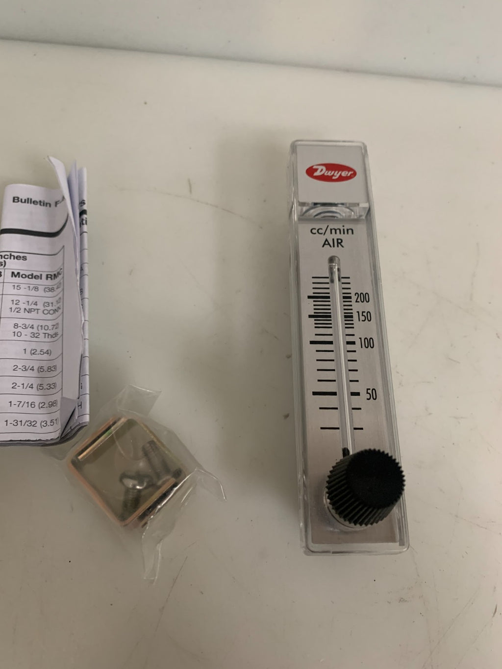 DWYER RATE MASTER FLOW METER RMA-11-SSV1