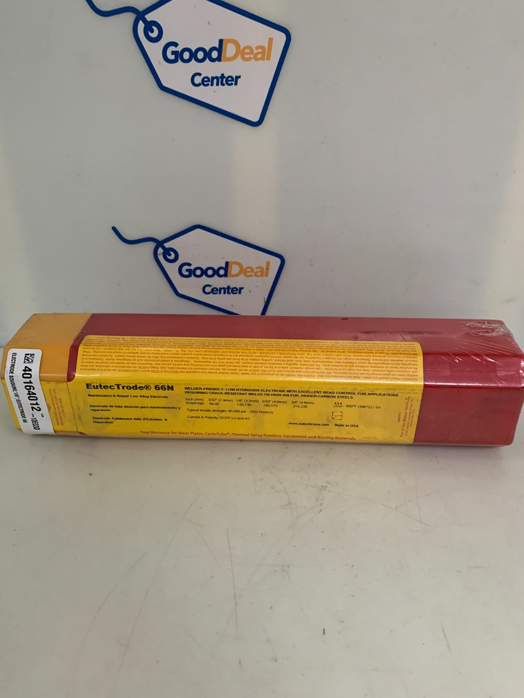 CASTOLIN EUTECTIC EUTECTRODE 66N MAINTENANCE & REPAIR LOW ALLOY ELECTRODE 11.5LB0