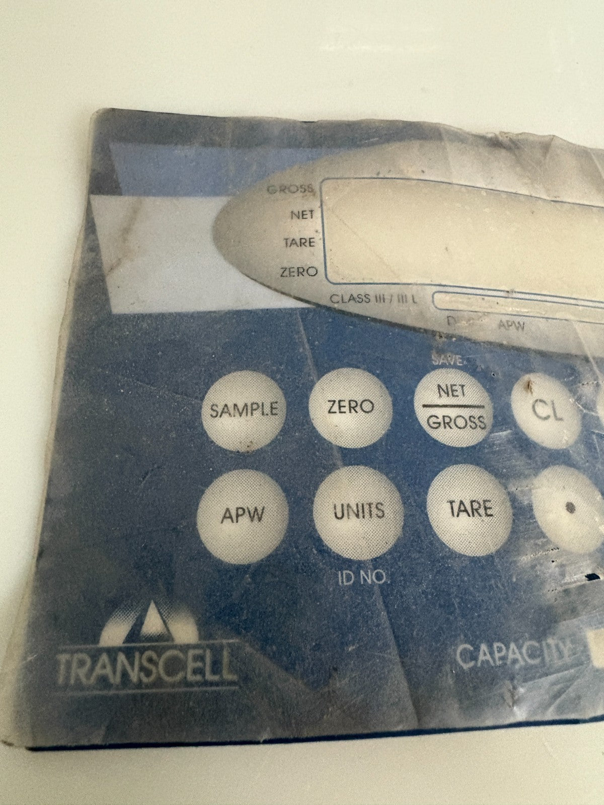 TRANSCELL TOUCH PANEL FOR TI-1620
