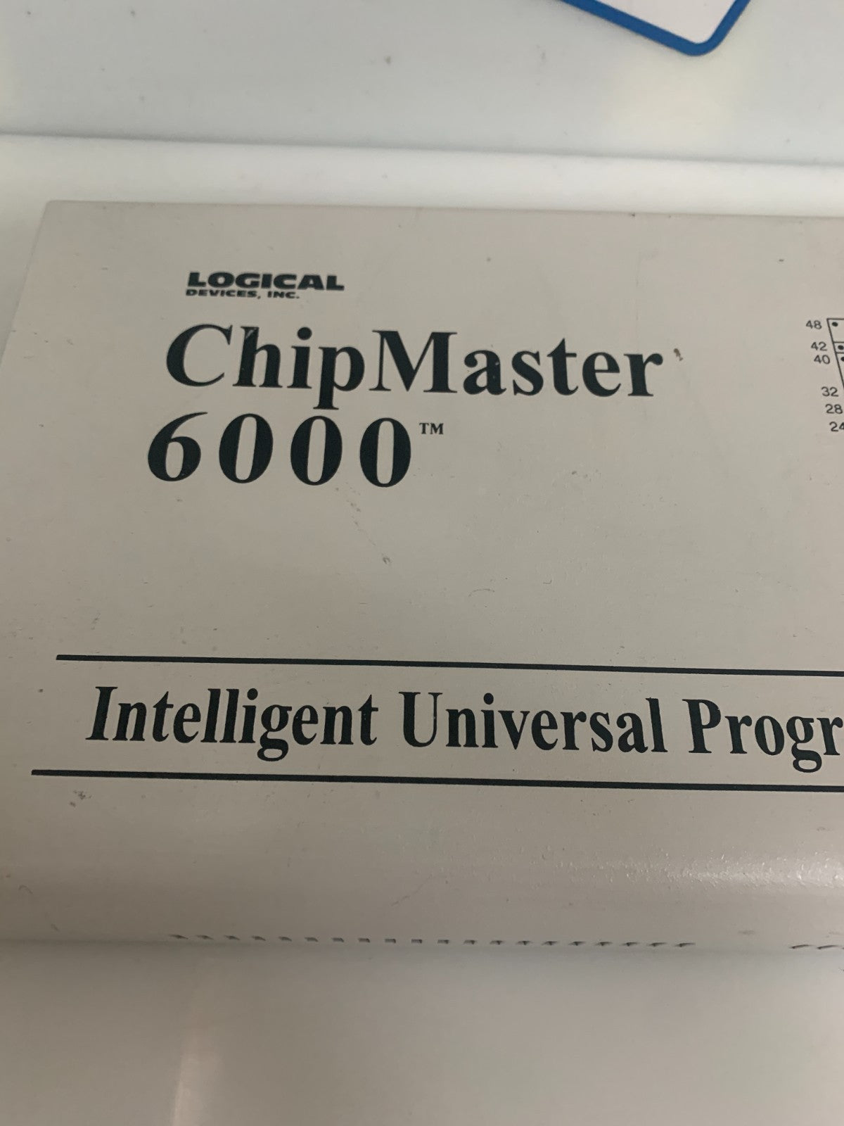 LOGICAL DEVICES CHIPMASTER 6000INTELLIGENT UNIVERSAL PROGRAMMER