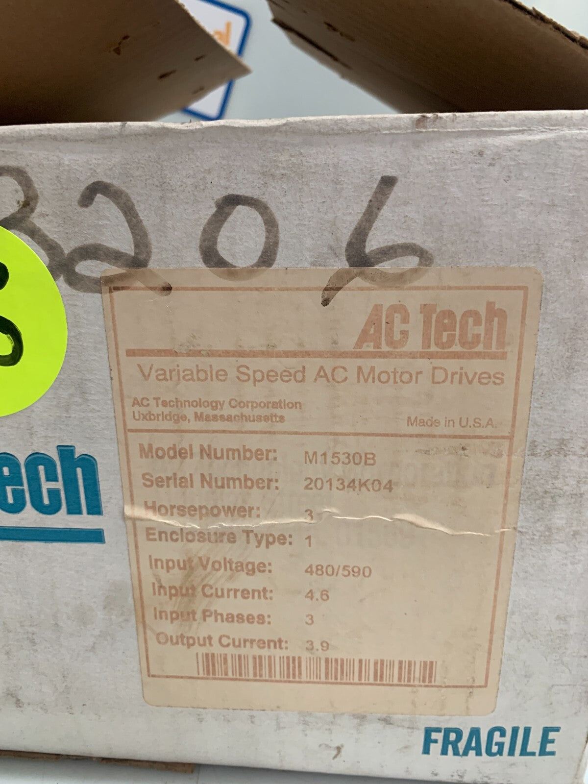 AC Tech Intelligent Drive MC Series M1530B2