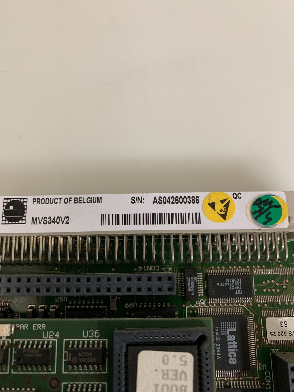 SIEMENS CONTROL MODULE POWER BOARD MVS340V2 00351768/02