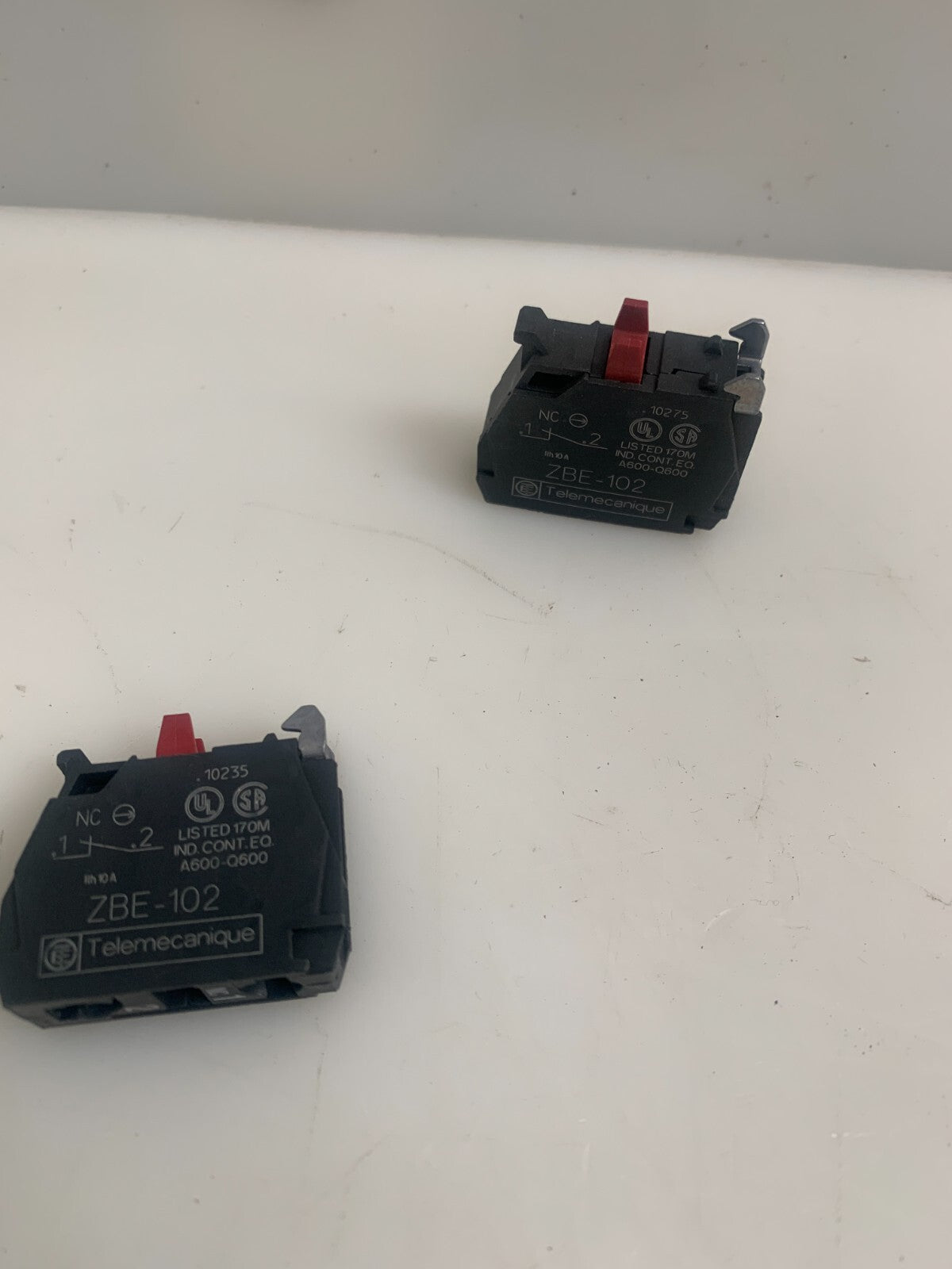 Lot of 3 Allen Bradley 800F-BN3B Ser. A