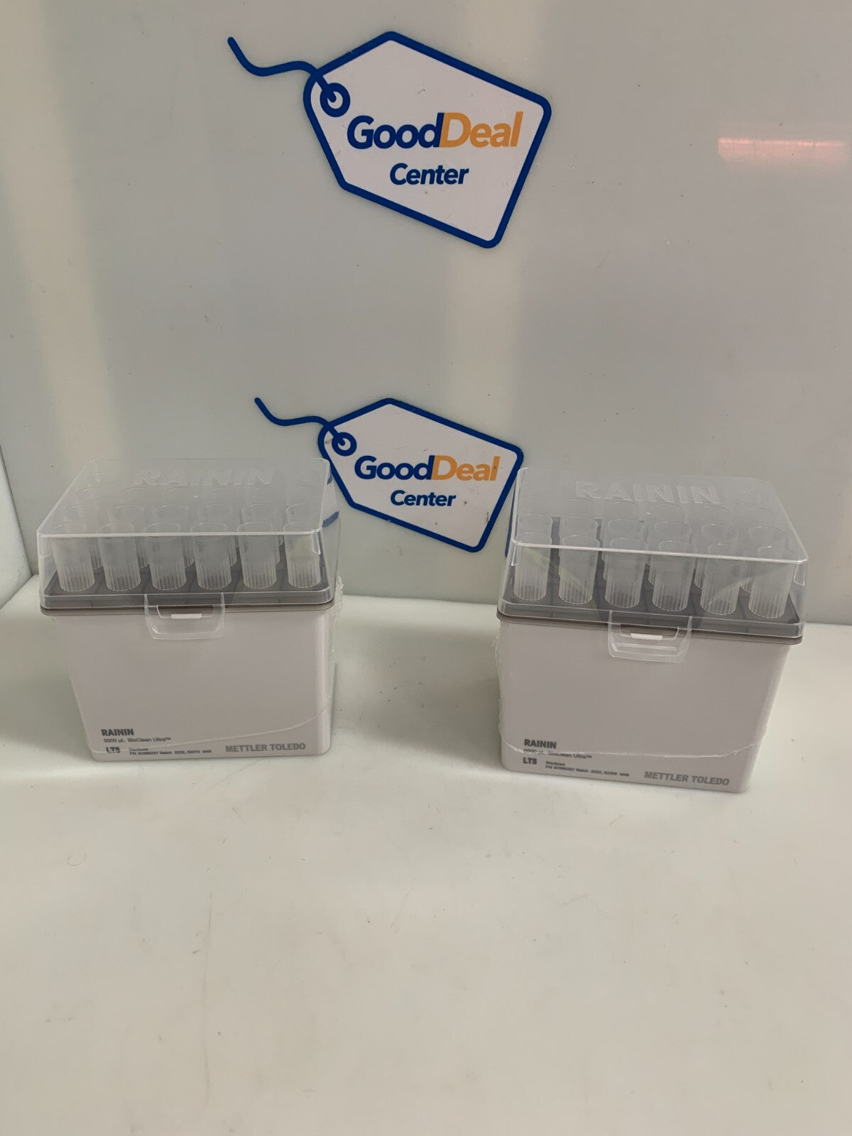 4 LOTS AVAIL METTLER TOLEDO RAININ 5000uL PIPETTE TIPS ULTRA BIO CLEAN 30389257