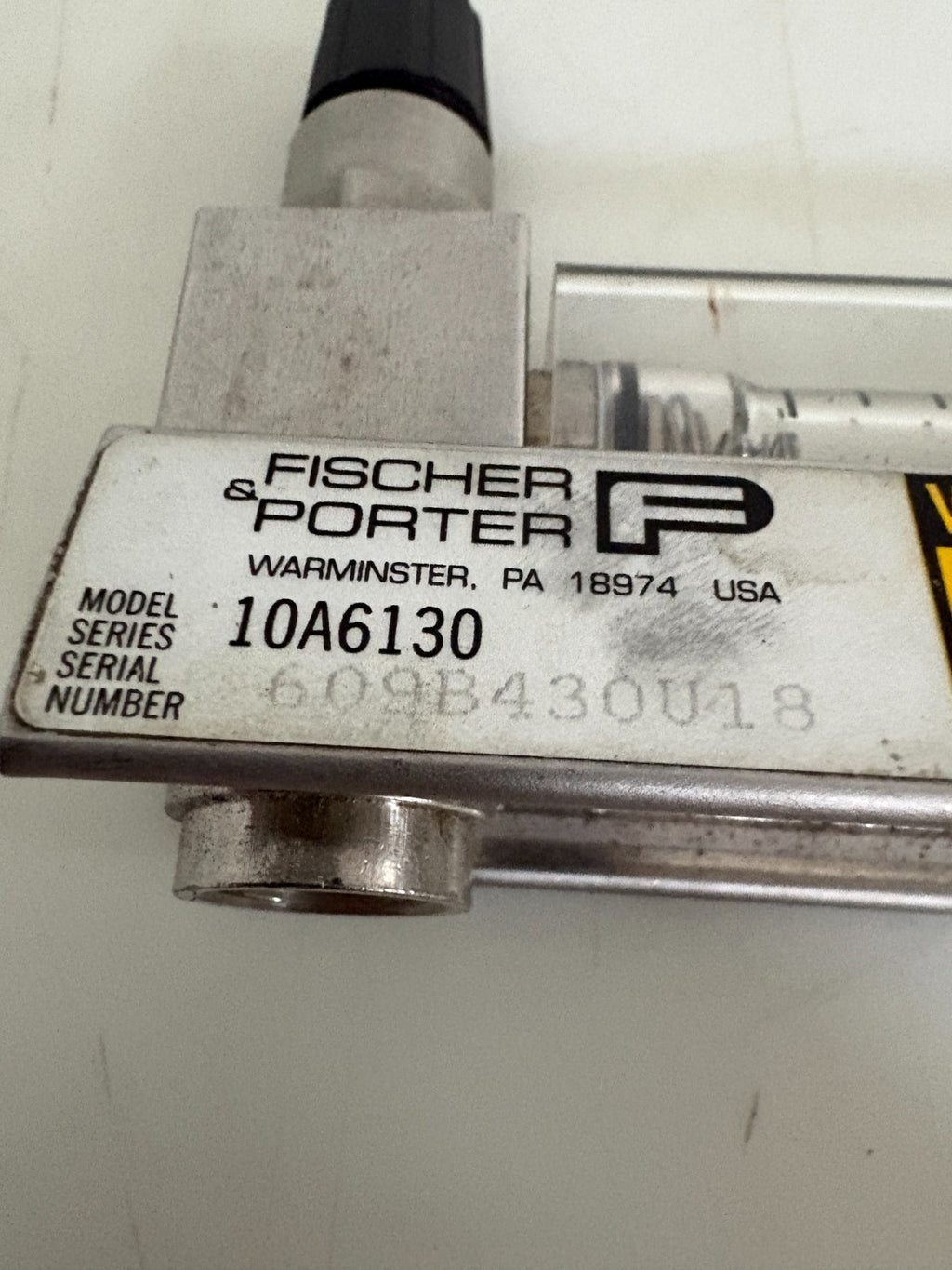 FISCHER & PORTER 10A6130 FLOW METER 2