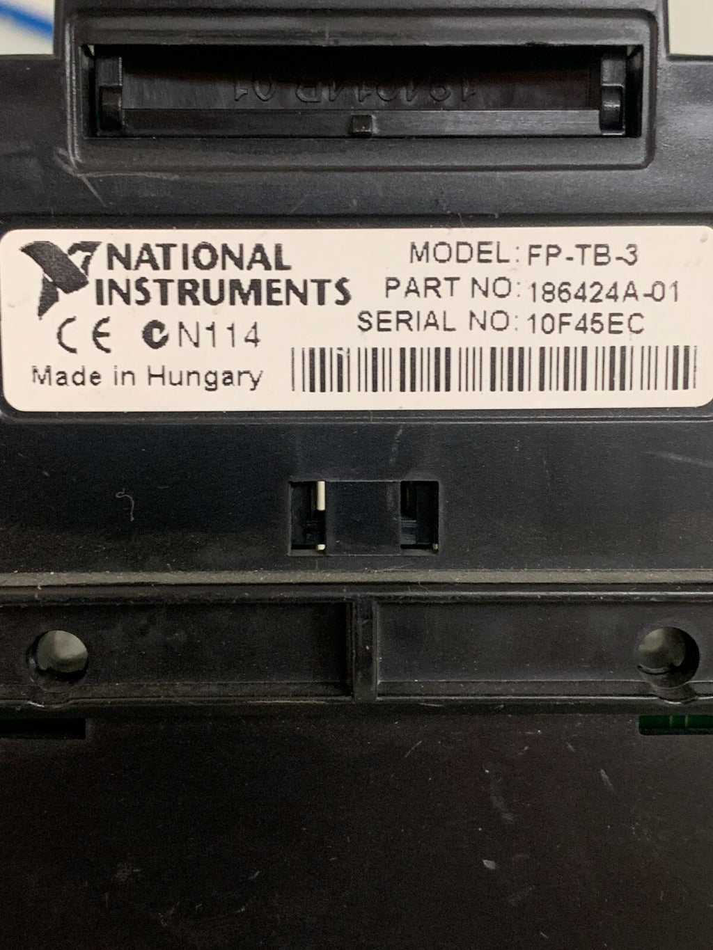 NATIONAL INSTRUMENTS TERMINAL BASE FP-TB-3