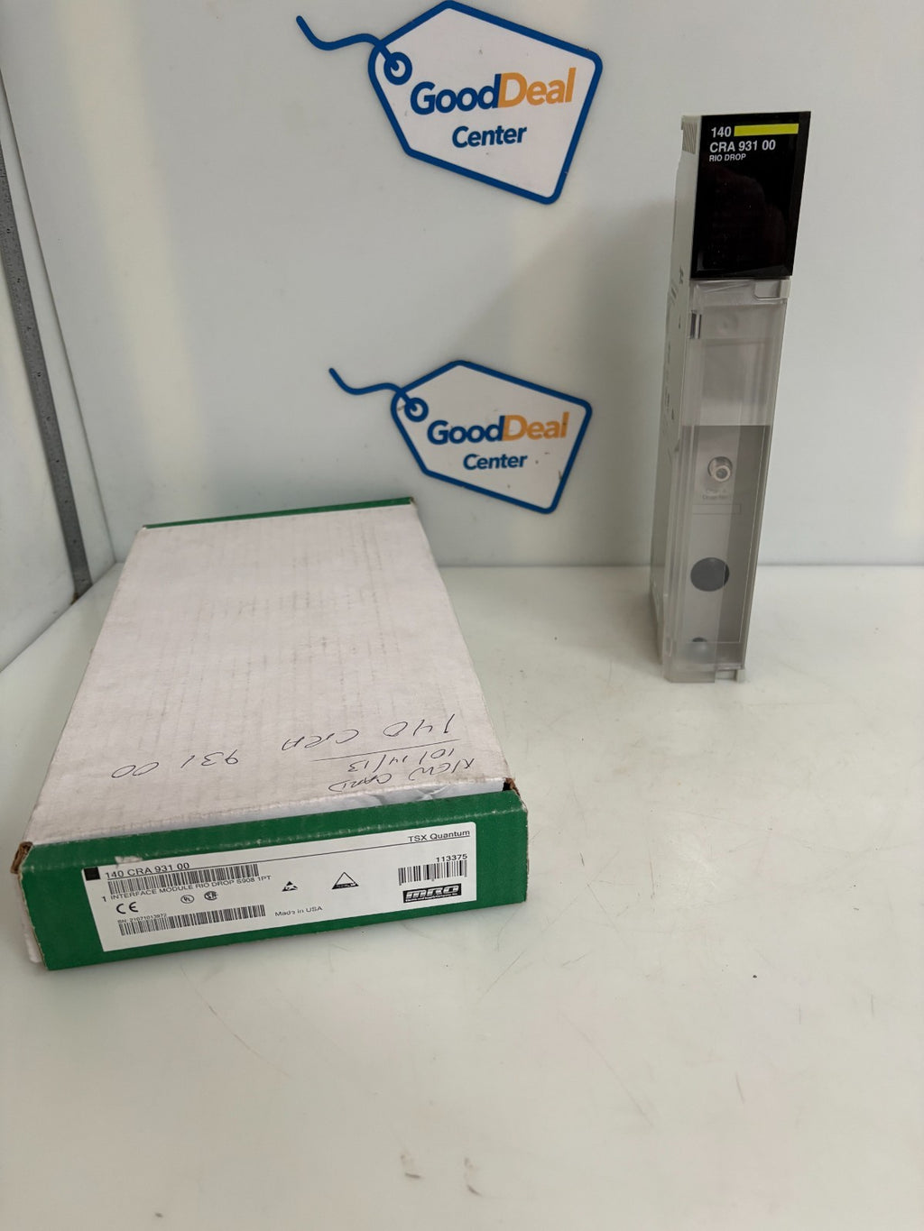 SCHNEIDER MODICON TSX QUANTUM INTERFACE MODULE R10 DROP S908 1PT #140 CRA 931 00