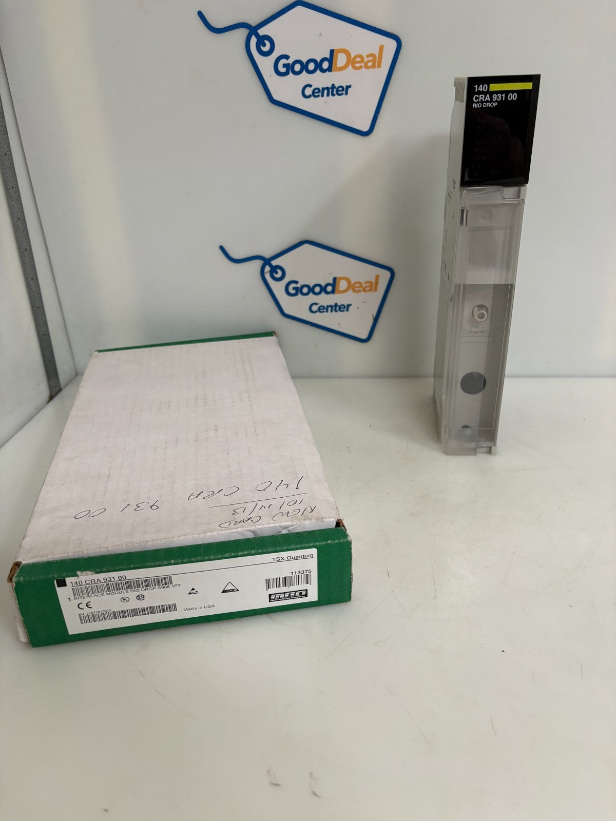 SCHNEIDER MODICON TSX QUANTUM INTERFACE MODULE R10 DROP S908 1PT #140 CRA 931 00