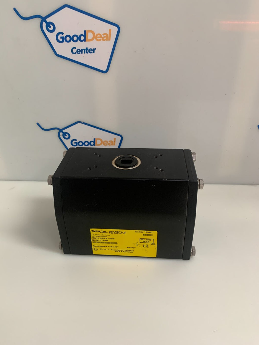 TYCO DOUBLE ACTING PNEUMATIC VALVE ACTUATOR F794 012