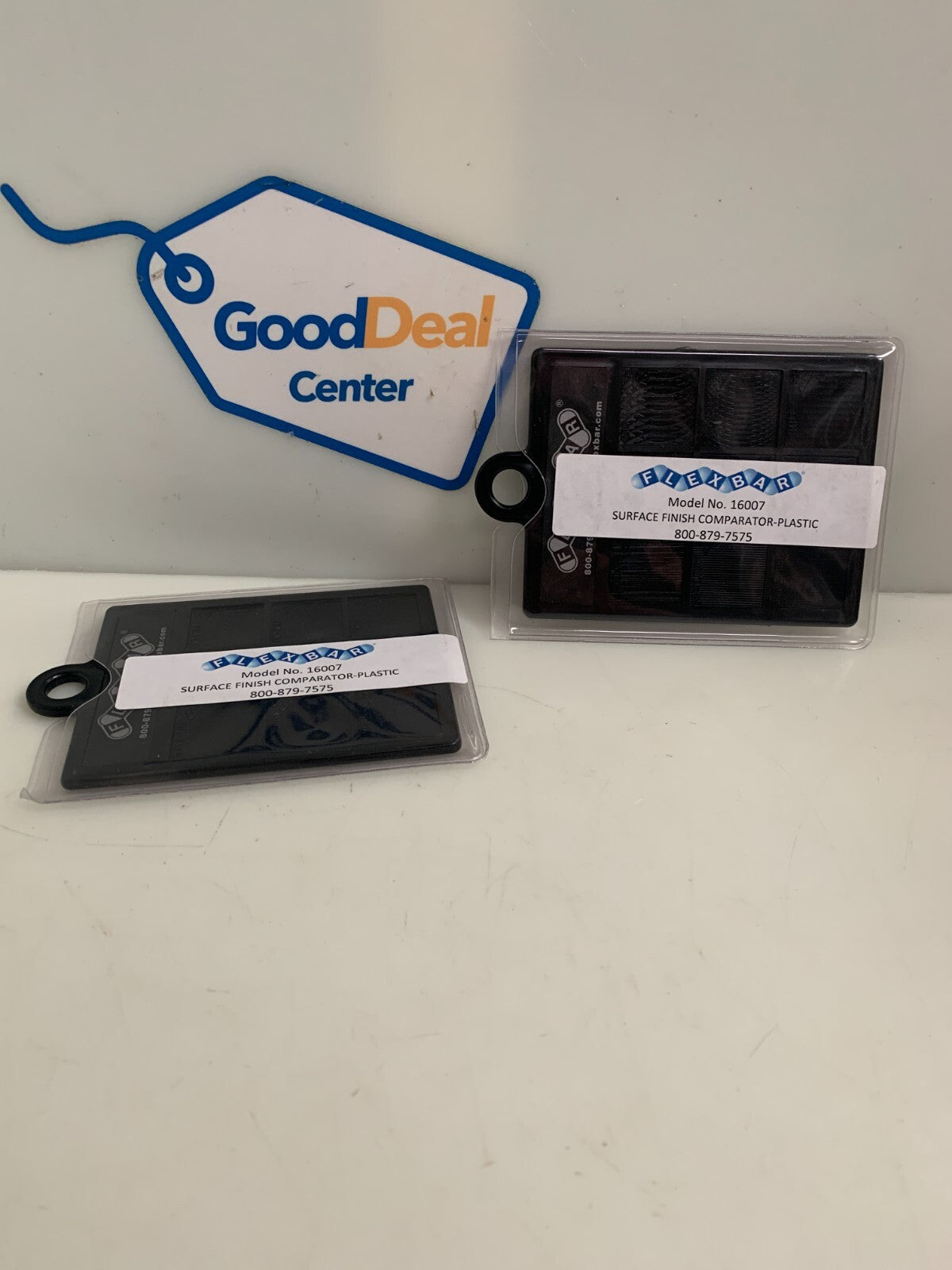 LOT OF 2 FLEXBAR SURFACE FINISH COMPARATOR #16007