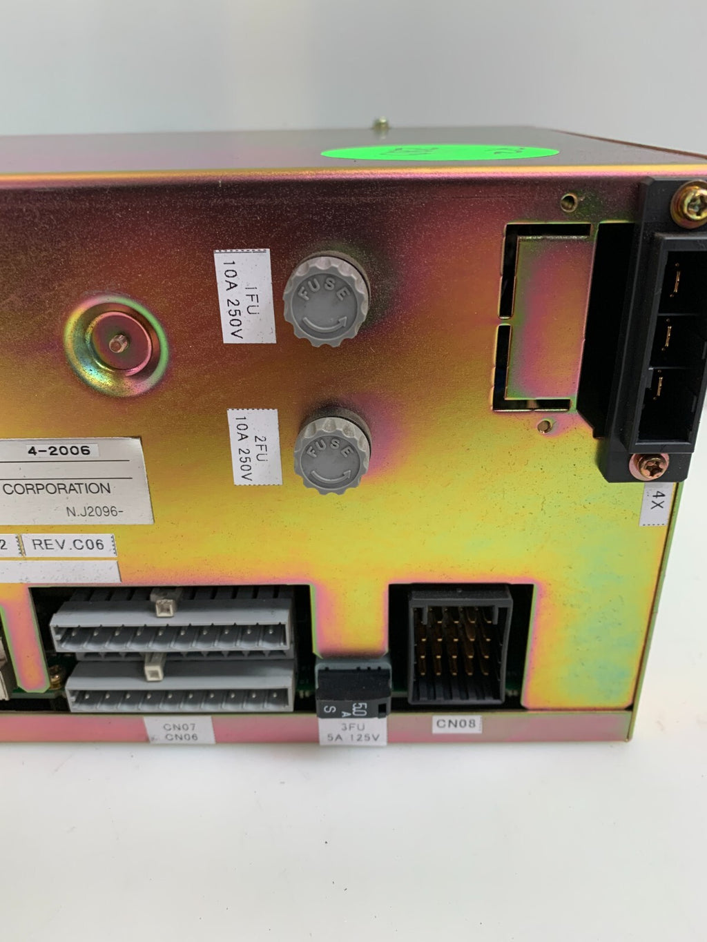 Yaskawa JZRCR-NTU02-2 Power Supply Drive Rev C.06