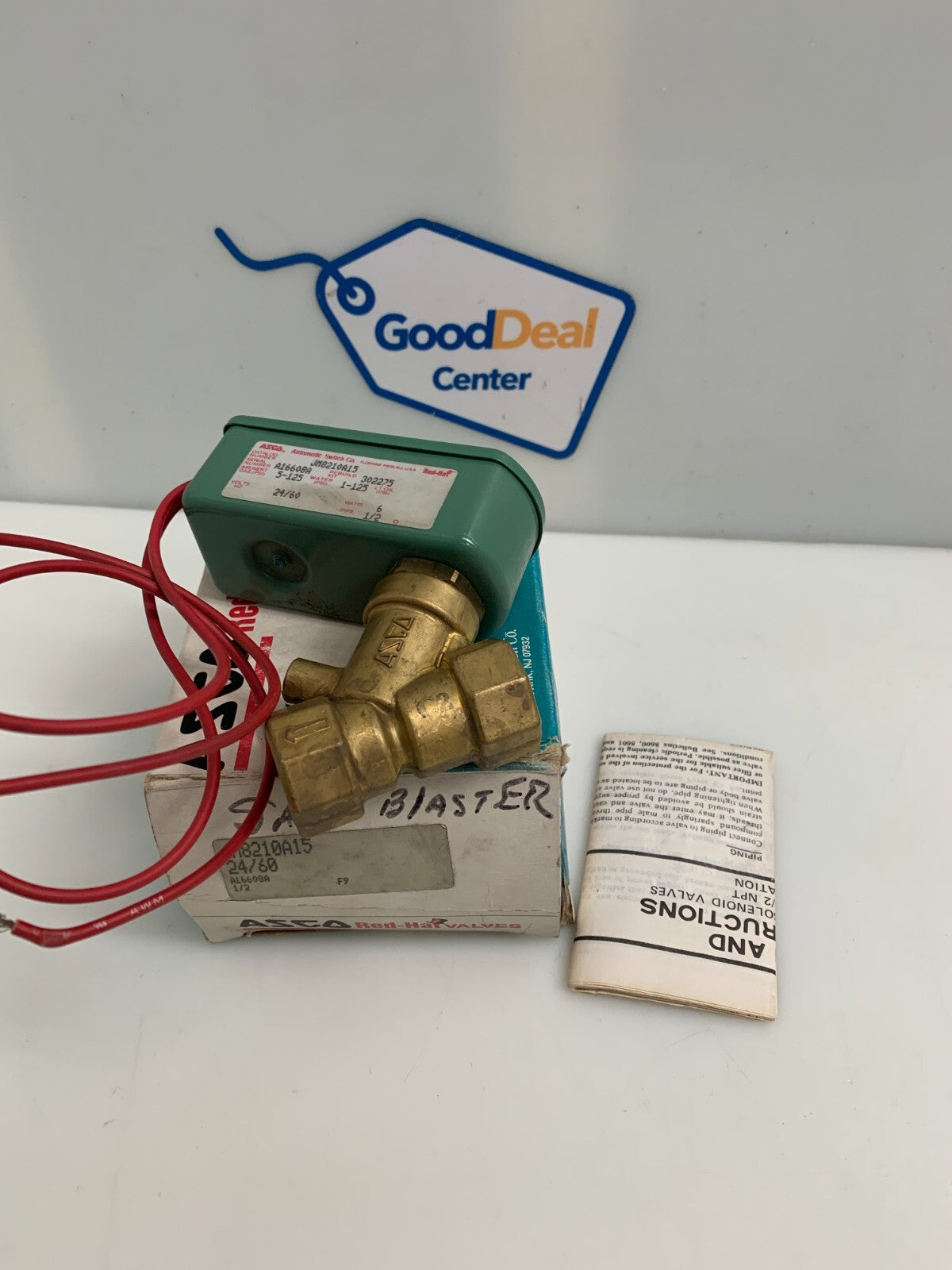 Asco JM8210A15 Solenoid Valve