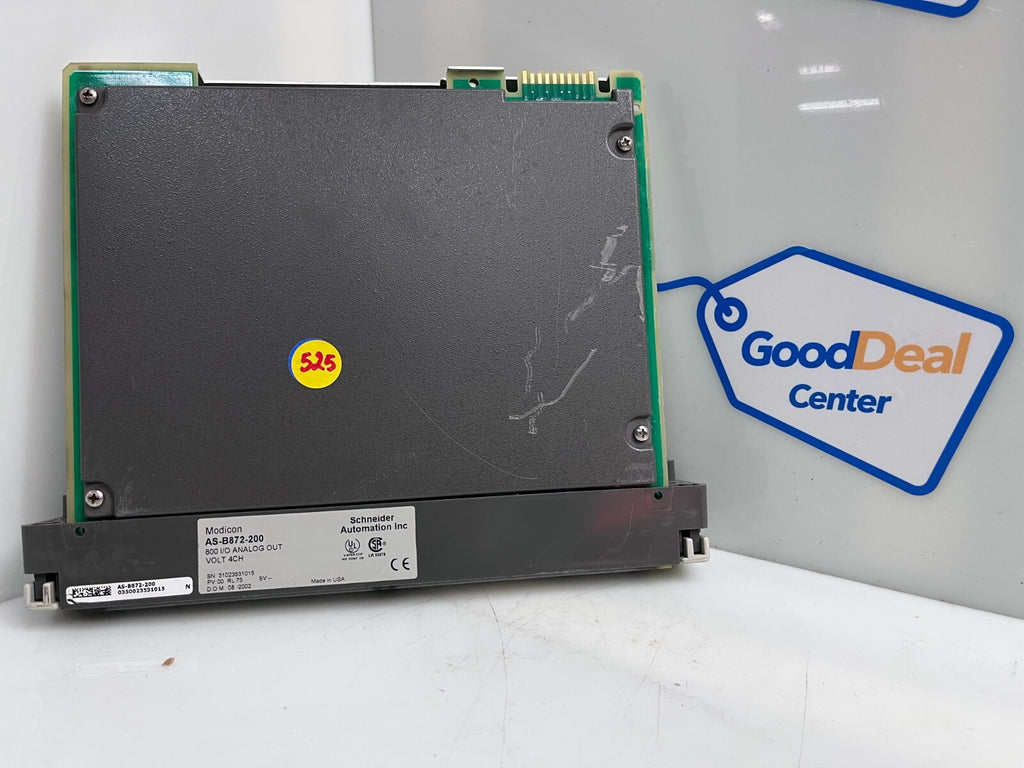 Schneider Automation AS-B872-200 ASB872200 Modicon Module 800 I/O Analog Out1